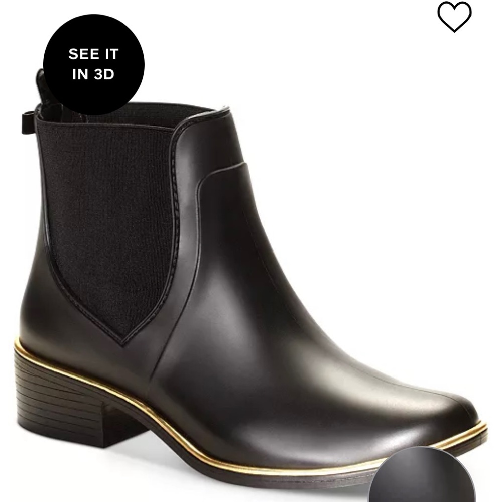 New with tags stylish Kate spade rain boots size 11